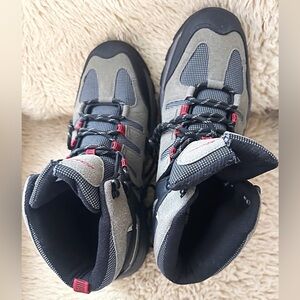 Eddie Bauer Gray and Black Men's Boots (see photos)